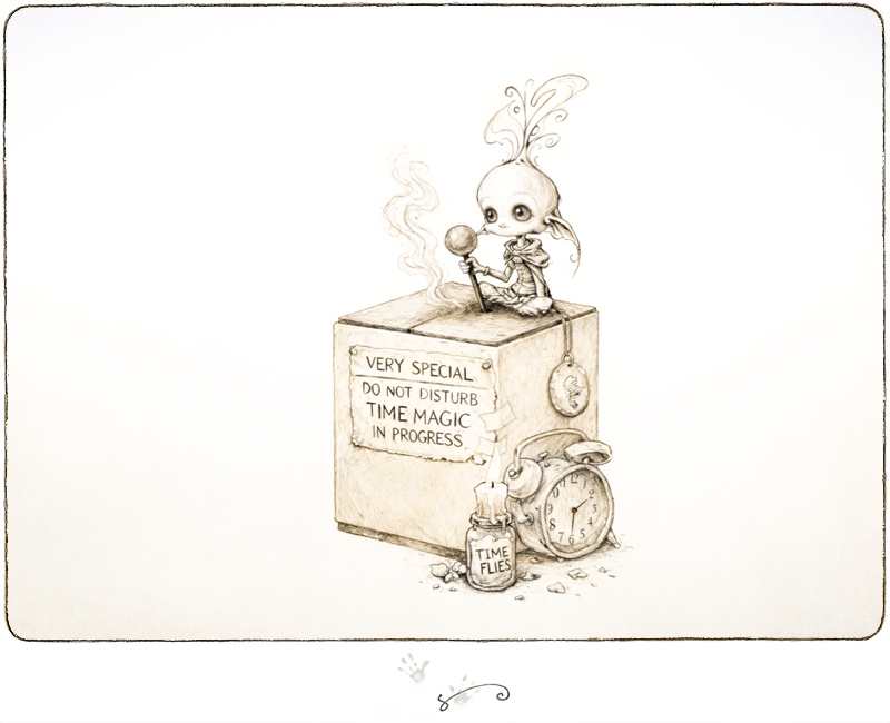 She looks forward to seeing you soon ! 